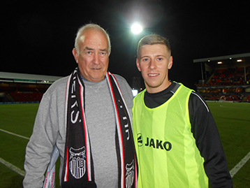Histon Mariners sponsored Jack McKreth was also on hand to thank the President.