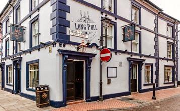 The Long Pull - the first port of call.